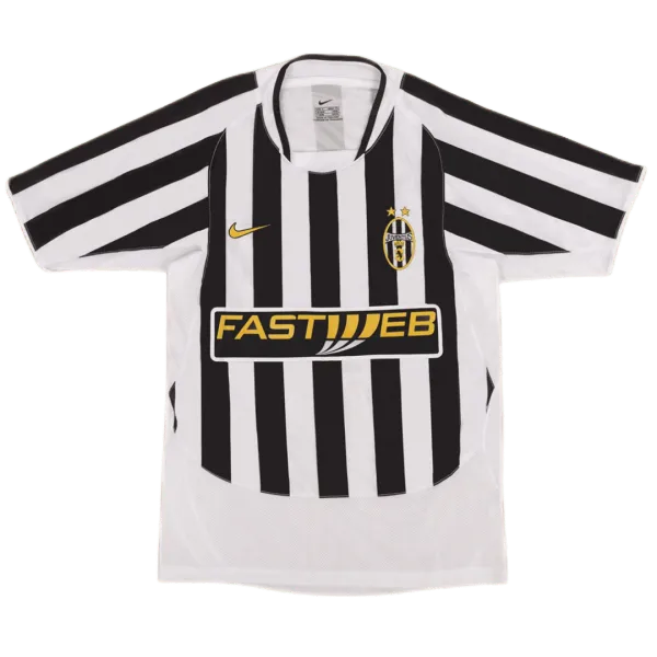 2003/04 Juventus Home Retro Jersey - A-Grade Quality Detail View
