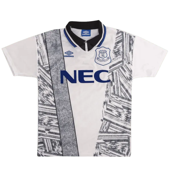 1994/95 Everton Away Retro Jersey - A-Grade Quality Detail View
