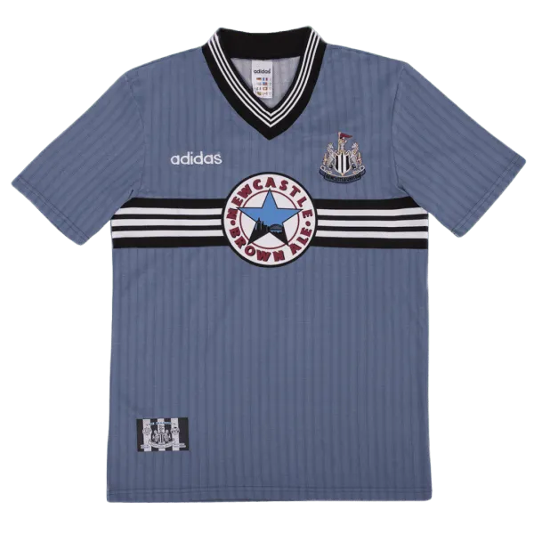 1995/96 Newcastle United Away Retro Jersey - A-Grade Quality Detail View