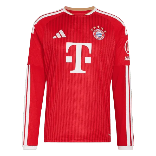 26/27 Bayern Munich Home Long Sleeve Jersey - A-Grade Quality Detail View