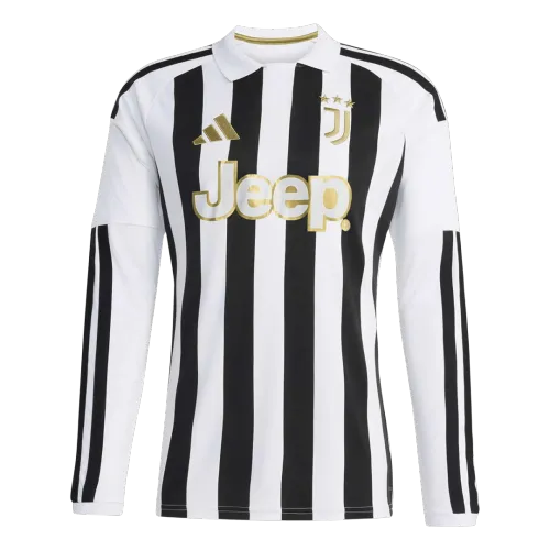 26/27 Juventus Home Long Sleeve Jersey