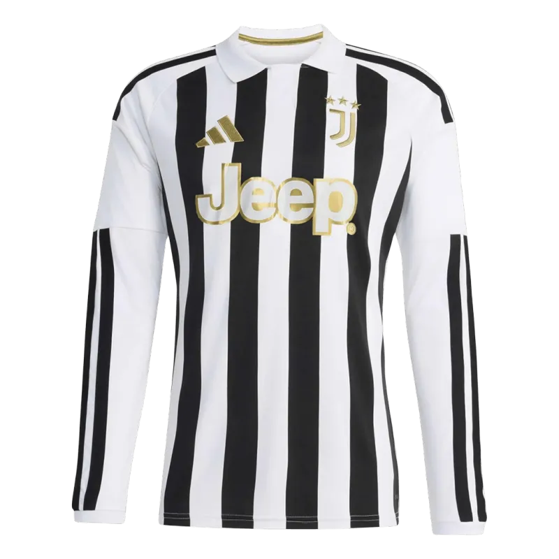 26/27 Juventus Home Long Sleeve Jersey