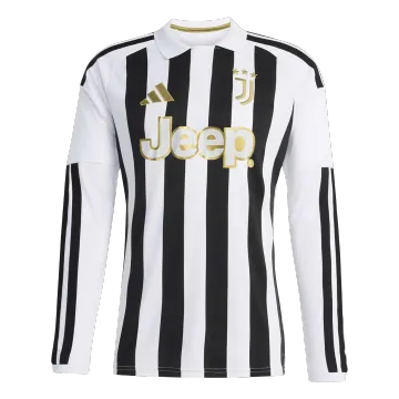 26/27 Juventus Home Long Sleeve Jersey