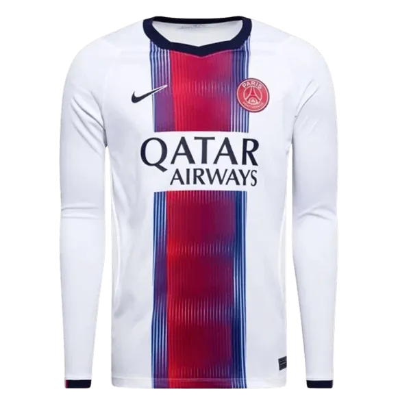 26/27 PSG Away Long Sleeve Jersey - A-Grade Quality Detail View