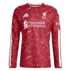 26/27 Liverpool Home Long Sleeve Jersey - product photo US17.98 - 26/27 Liverpool Home Long Sleeve Jersey