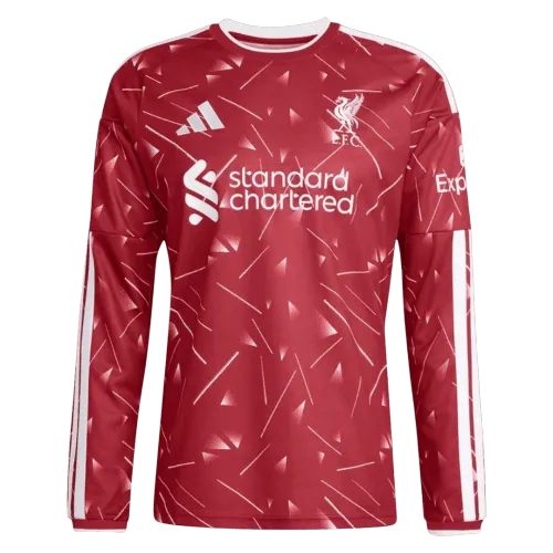 26/27 Liverpool Home Long Sleeve Jersey