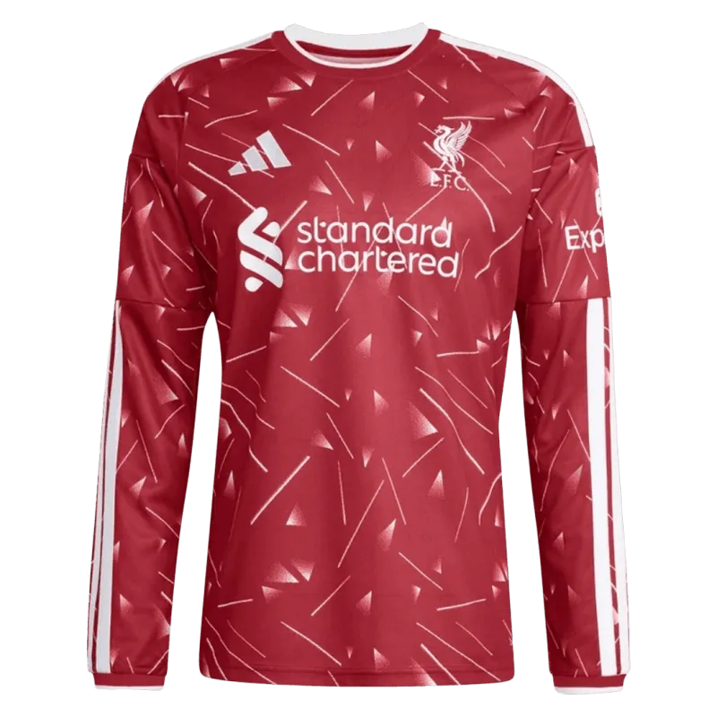 26/27 Liverpool Home Long Sleeve Jersey