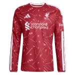 26/27 Liverpool Home Long Sleeve Jersey 26/27 Liverpool Home Long Sleeve Jersey