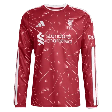 26/27 Liverpool Home Long Sleeve Jersey