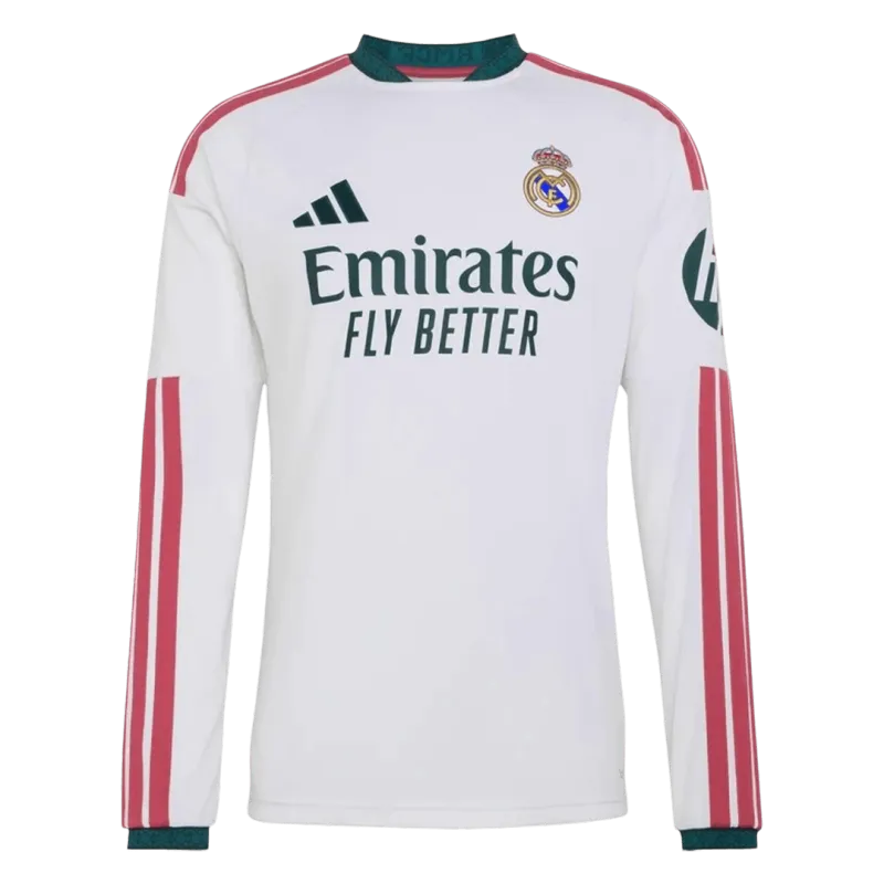 26/27 Real Madrid Home Long Sleeve Jersey