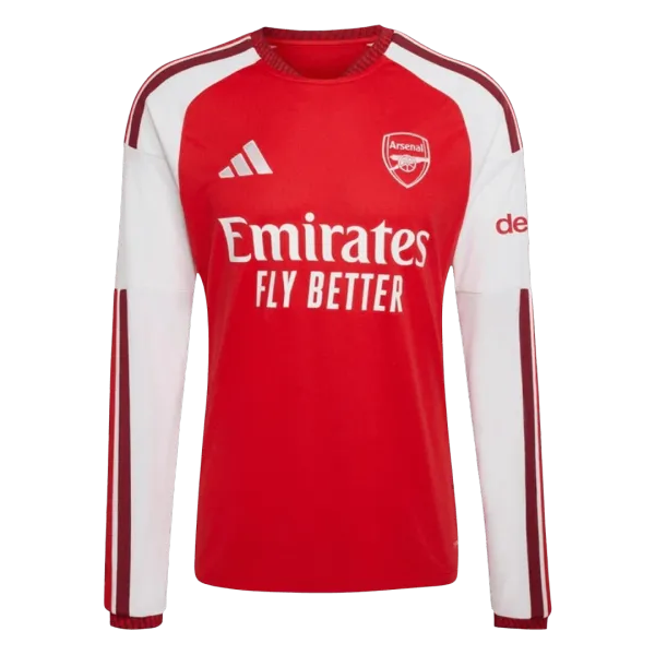 26/27 Arsenal Home Long Sleeve Jersey - A-Grade Quality Detail View