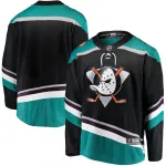Anaheim Ducks – Schwarzes Alternate Breakaway-Trikot für Herren (ohne Aufdruck)