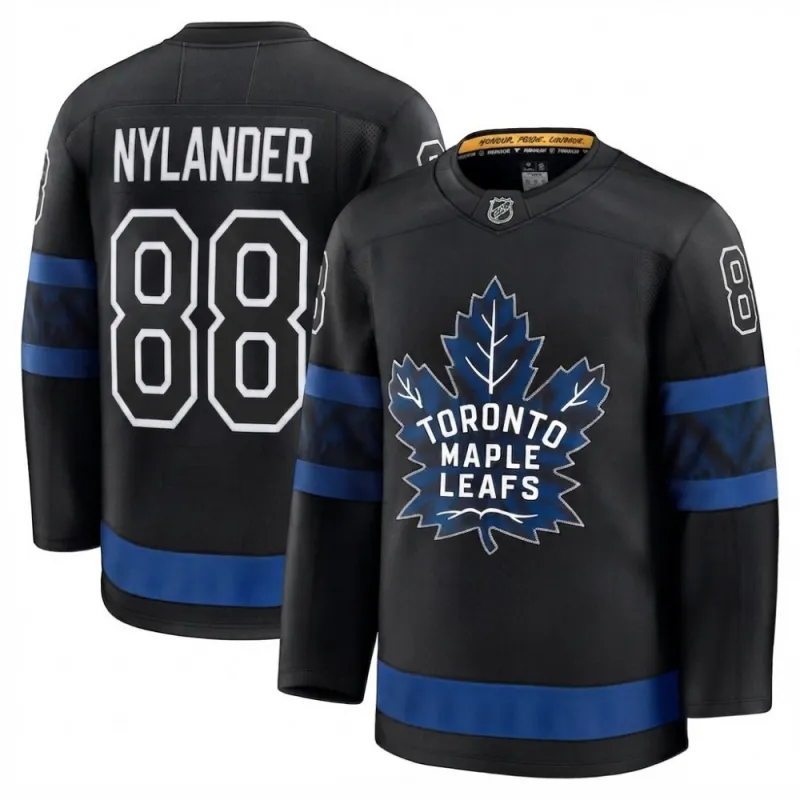William Nylander Men’s Toronto Maple Leafs Black Alternate Premium Jersey