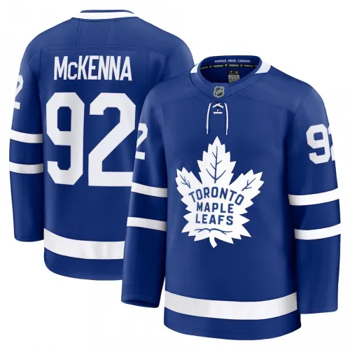 McKenna Men's Toronto Maple Leafs Blue Home Premium Jersey