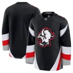 Schwarzes Premium-Trikot der Buffalo Sabres für Herren (Alternativtrikot, ohne Aufdruck)