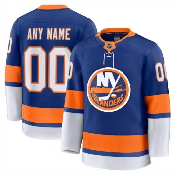 New York Islanders Royal Home Premium Custom Jersey