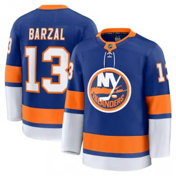 Mathew Barzal – New York Islanders – „Royal Home“ Premium-Trikot