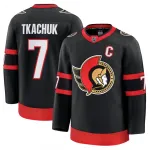 Brady Tkachuk Men's Ottawa Senators Black Home Premium Jersey