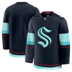 Seattle Kraken thuiswedstrijdshirt Premium - Diepzeeblauw