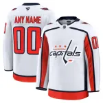 Washington Capitals Weg Premium Custom Jersey - Wit