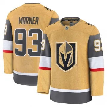 Mitch Marner Men's Vegas Golden Knights Gold Home Premium Jersey