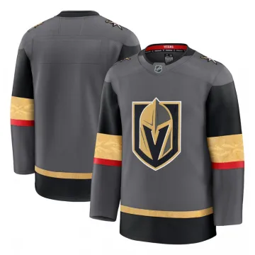 Men's Vegas Golden Knights Gray Alternate Premium Blank Jersey