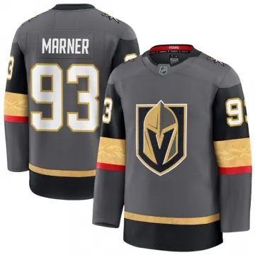 Mitch Marner Men's Vegas Golden Knights Gray Alternate Premium Jersey