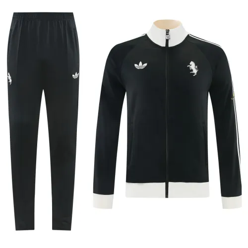 26/27 Juventus Jacket Tracksuit Black
