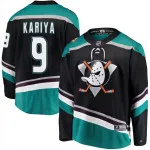 Maillot noir « Alternate Breakaway » de Paul Kariya (Anaheim Ducks) pour homme