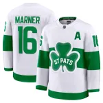 Maglia Premium alternativa di Mitch Marner dei Toronto Maple Leafs per la festa di San Patrizio