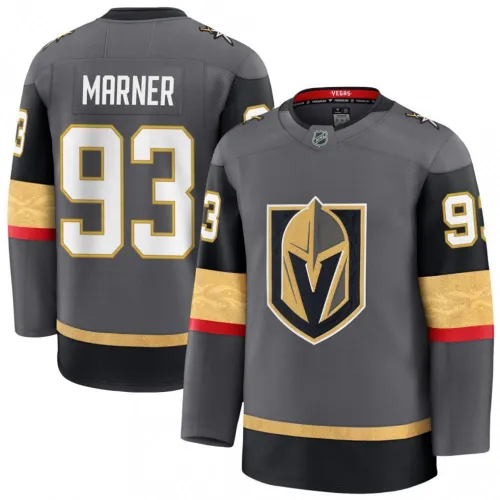 Mitch Marner Men's Vegas Golden Knights Gray Alternate Premium Jersey