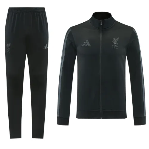 26/27 Liverpool Jacket Tracksuit Black