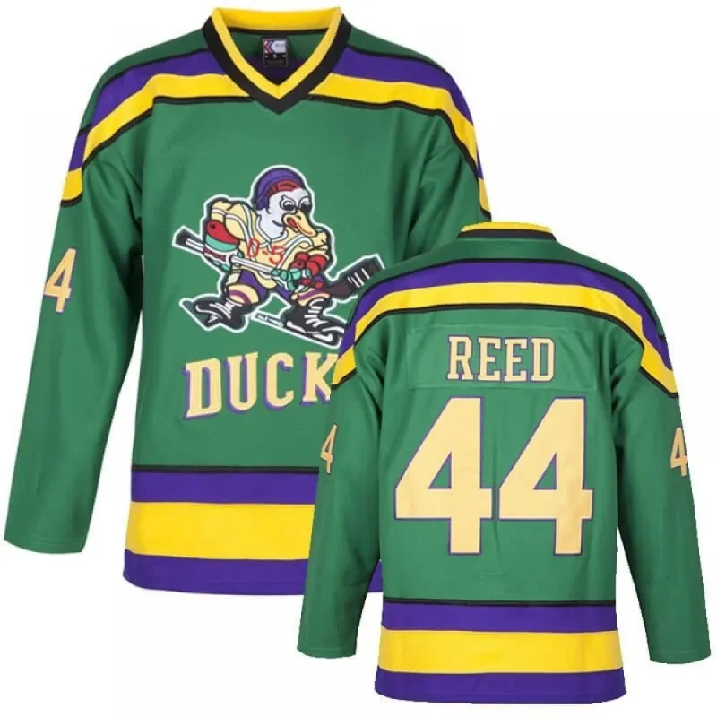 Tammy Reed Men’s Mighty Ducks Movie Green Ice Hockey Jersey