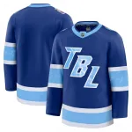 Men's Tampa Bay Lightning Blue 2026 NHL Stadium Series Premium Blank Jersey