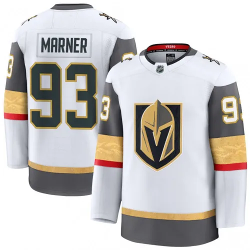 Mitch Marner Men's Vegas Golden Knights White Away Premium Jersey