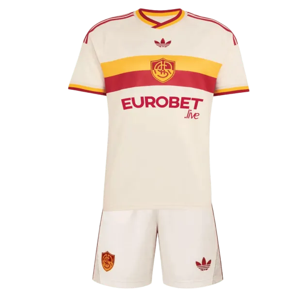 26/27 Roma Away Kids Kit - A-Grade Quality Detail View