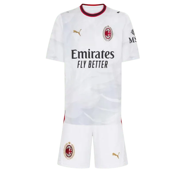 26/27 AC Milan Away Kids Kit - A-Grade Quality Detail View