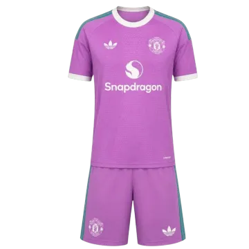 26/27 Manchester United Goalkeeper Kids Kit