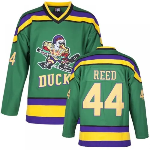 Tammy Reed Men's Mighty Ducks Movie Green Ice Hockey Jersey