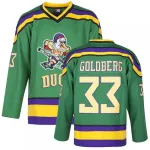 Greg Goldberg Men's Mighty Ducks Movie Green Ice Hockey Jersey