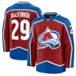 Maglia Home Premium Colorado Avalanche Nathan MacKinnon Borgogna Uomo