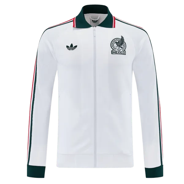 2026 Mexico White Jacket - A-Grade Quality Detail View