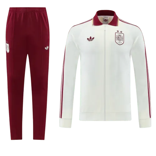 2026 Spain Jacket Tracksuit White