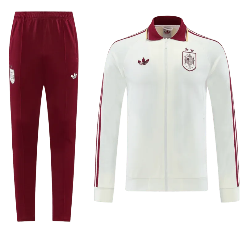 2026 Spain Jacket Tracksuit White
