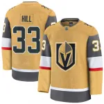 Adin Hill Herren-Trikot „Vegas Golden Knights“ in Gold (Heimtrikot, Premium-Ausführung)