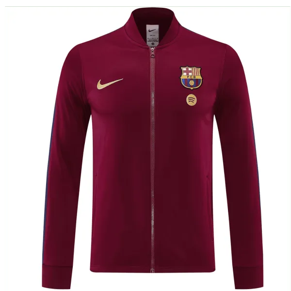 26/27 Barcelona Red Jacket - A-Grade Quality Detail View