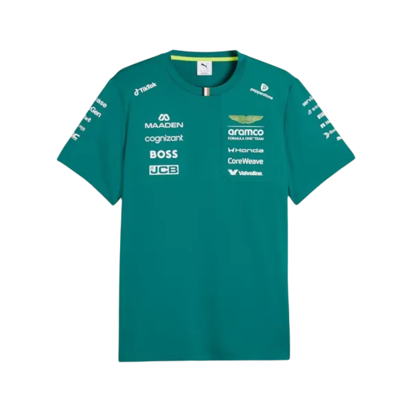 Aston Martin Cognizant F1 Racing Team Shirt 2026 - A-Grade Quality Detail View