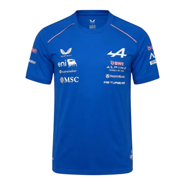 Alpine F1 Racing Team Shirt 2026 - A-Grade Quality Detail View