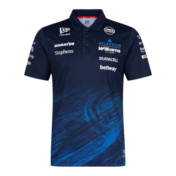 Williams F1 2026 Team Polo Navy