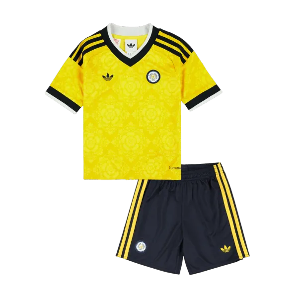 26/27 Leeds United Away Kids Kit - A-Grade Quality Detail View